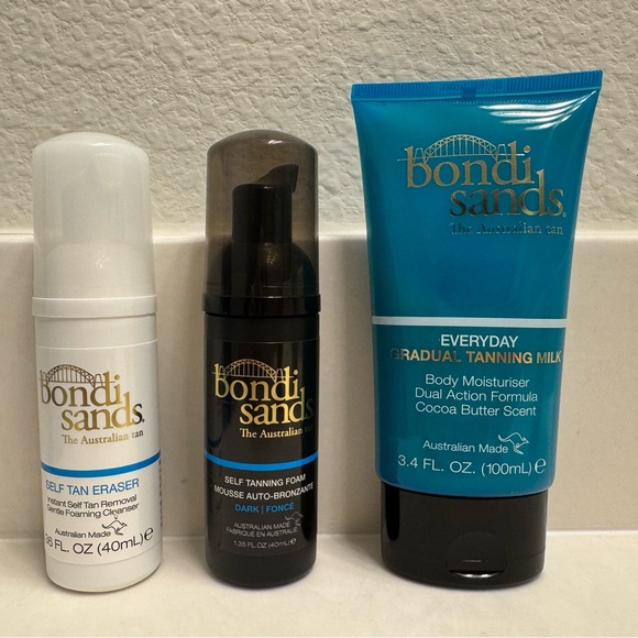 4 Bondi Sands Self Tanning Foam Gradual Tanning Milk Eraser & Application Mitt - Picture 2 of 4
